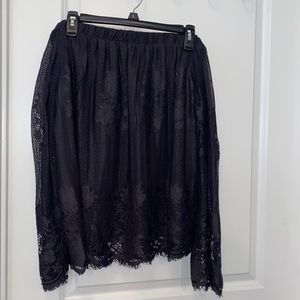 Lace off the shoulder top